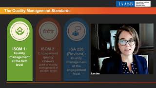 An Overview of the IAASB’s Quality Management Standards [upl. by Akirdnahs630]