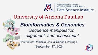 2024 Fall Biosciences amp Genomics Series An Introduction to Building a Transcriptomics Pipeline [upl. by Eciened731]