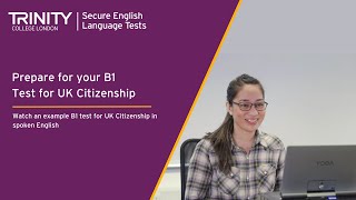 B1 Test for UK Citizenship Example  Home Officeapproved  Melissa [upl. by Ciapha]