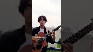 Kabhi Kabhi Aditi on One Guitar 🎸 by Harsh 💫 fingerstyle bollywood viralvideo [upl. by Drofyar]