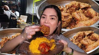 MUKVLOG  79 PESOS FLAVORED KANTO STYLE FRIED CHICKEN at UNLIMITED JAVA RICE sa ANTIPOLO [upl. by Eleni204]