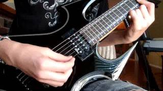 Abracadavre Black Ops Zombies Theme Guitar Cover with tabs [upl. by Dash108]