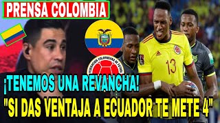 🇨🇴 PRENSA COLOMBIANA ANALIZA y HABLA DE ECUADOR vs COLOMBIA  ECUADOR ES MUY RÁPIDO [upl. by Anayik29]