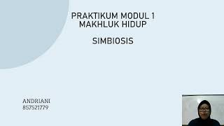 MODUL1KP2SIMBIOSIS ANDRIANI857521779 [upl. by Brunhild]