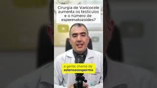 Cirurgia de Varicocele aumenta os testículos e o número de espermatozoides [upl. by Daisy131]