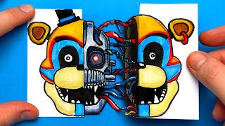 5 FIVE NIGHTS AT FREDDYS  SECURITY BREACH ARTS amp PAPER CRAFTS for FANS [upl. by Ytsanyd]