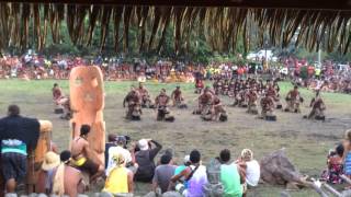 Haka takitoa au festival des marquises 2015 [upl. by Bergren]