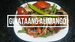 Gintaang Alimango  Crab in Coconut Milk  How to Cook [upl. by Fritzie67]