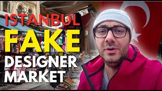 Istanbul Turkiye FAKE Designer MARKET Spree [upl. by Bridgid]