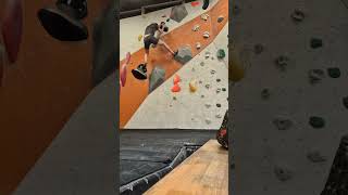 Nick tackles a G ROUTE at the Boardroom bouldering climbing rockclimbing [upl. by Atteram452]