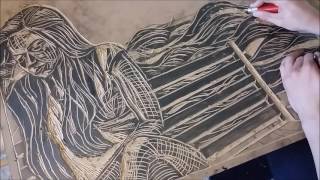 Woodblock Printmaking [upl. by Brause]