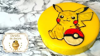 recette du gâteau pikachu à la vanille idéal pour les anniversaires 6 personnes [upl. by Sgninnej]