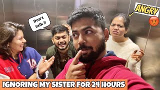 IGNORING NIDHI FOR 24 HOURS PRANK [upl. by Rusel571]