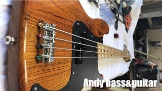 AriaPro II PROFESSIONAL BASS refinish overhaul Sold out [upl. by Conney65]