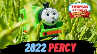 NEW 2022 PERCY  Thomas Wooden Railway Review amp Unboxing [upl. by Keeryt]