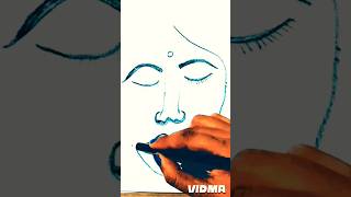 bondhu tumi valo tumi to chader alo art drawing subscriber [upl. by Braeunig340]