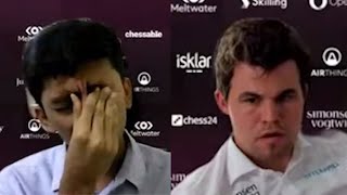 The first tournament clash between Carlsen and Gukesh  Goldmoney Asian Rapid [upl. by Mcintosh]