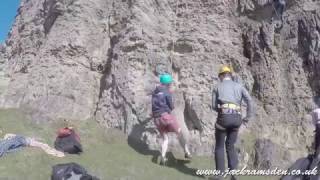 BLC Outdoor Sports Students climbing at Harborough Rocks [upl. by Tonry]