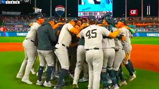 Yankees Defeat Royals Celebrate ALCS Berth  Yankees vs Royals 2024 ALDS Game 4 Highlights [upl. by Haroppizt]