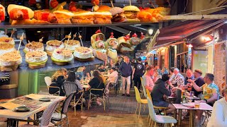 Benidorm TAPAS ALLEY  Try Authentic Tapas with us 🍤 [upl. by Nanine]