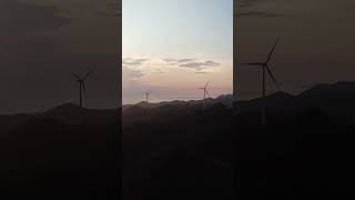 Nabas Wind Farm Sunrise [upl. by Birdie]