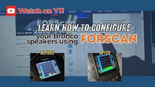 How to Configure FORScan  Ford Bronco system 23 [upl. by Takara]