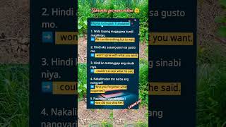 Useful Phrases Sentences for daily ConversationExpression Tagalog English Translation [upl. by Lawrence385]