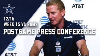 Jason Garrett Postgame Press Conference quotCame To Workquot  Dallas Cowboys 2019 [upl. by Yemane]