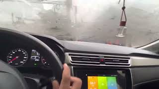 Solution to Fogging Windshield on Rainy Days  Defogger  MG5 [upl. by Llerret]