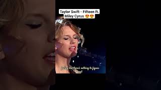 Taylor Swift  Fifteen ft Miley Cyrus Live From The 51st GRAMMYs 2009 nocopyrightmusic live [upl. by Assilram]