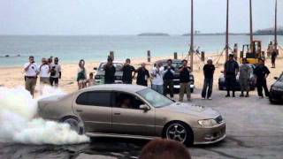 2JZ Toyota Aristo Baddest Burnout [upl. by Procto]