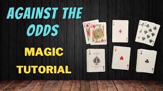 Against The Odds  Easy Prediction Card Trick  Magic Card Trick Tutorial [upl. by Garcon29]