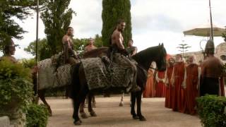 Khal Drogo amp Daenerys Targaryen First Meet  Game of Thrones 1x01 HD [upl. by Thais]