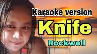 Knife by Rockwell cover songAriane Mix Vlogs cover karaoke lyrics [upl. by Woods]