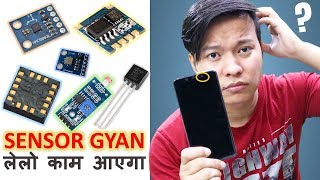 Smartphone Sensor Gyan  Gyroscope Proximity Barometer MagnetometerLight Sensor  Explained [upl. by Aibun601]