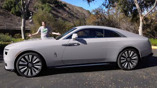 2024 RollsRoyce Spectre Review 450000 UltraLuxury Electric Car [upl. by Hgeilhsa]