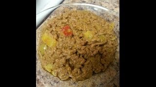 Como hacer carne molida O Picadillo [upl. by Eniamaj]