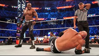 FULL MATCH  Goldberg vs Bobby Lashley wManager MVP [upl. by Chemesh]