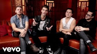 American Authors  American Authors Welcome The Vamps to LIFT VEVO LIFT [upl. by Noreg11]