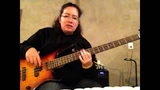 Cover Bass HIEDRA VENENOSA  Mir Elyth  Johnny Laboriel [upl. by Annia]