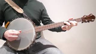 quotRolling in the Ryegrassquot on Irish tenor banjo [upl. by Juster]