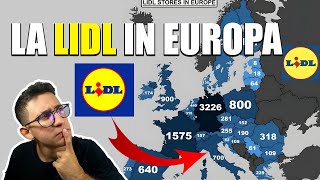 UNA MAPPA DI LIDL IN EUROPA MAPPE TERRIBILI [upl. by Ethelyn349]