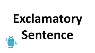 Exclamatory Sentence [upl. by Needan]