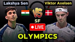 Lakshya SenIND vs Viktor AxelsenDEN  Olympics 2024  Badminton [upl. by Anama478]