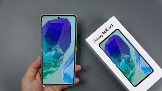 Samsung M55 5G  Unboxing  Galaxy M55 Review [upl. by Zug334]