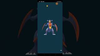 Garchomp into mega garchomp 💀in Pokemon go pokemongo likes [upl. by Collete]