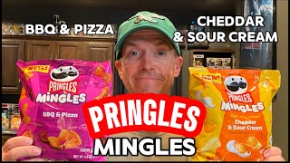 Pringles Mingles Cheddar amp Sour Cream and BBQ Pizza [upl. by Gilbertine]