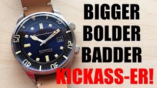 The NEW amp IMPROVED Spinnaker Bradner Automatic Dive Watch Review SP5062  Perth WAtch 233 [upl. by Manard]