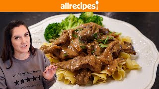 How to Make Homestyle Beef Stroganoff  You Can Cook That  Allrecipescom [upl. by Ytsim]