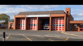 GMFRS Salford Fire Station Turnout  G58P2 [upl. by Enitsed]